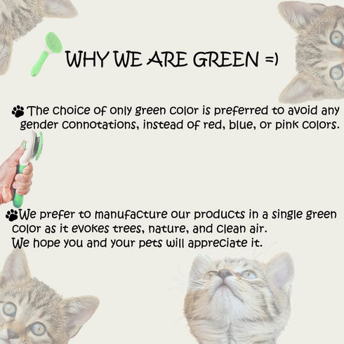 Self-Cleaning Slicker Brush: Dog and Cat Grooming Tool for Shedding, Removing Loose Hair, Fur, Mats, and Knots