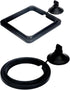 SunGrow 2 Betta Feeding Ring, Prevents Water Turbulence, Practical Round Floating Food for Guppy, Goldfish, Small Fish