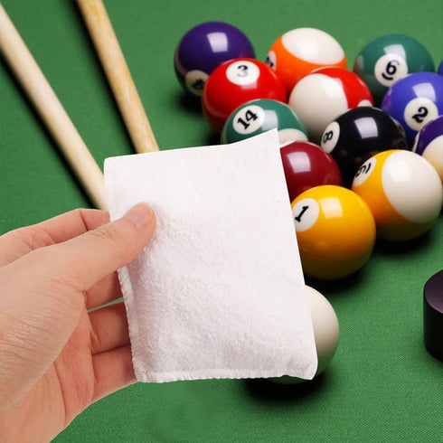 3-Pack BESPORTBLE Talc Powder Bag for Billiards White Dry Hand Pouch for Pool Cue Grip Smooth Stroke Snooker Sports