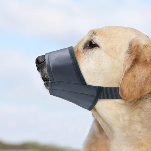Idepet 7PCS Adjustable Dog Muzzles - Anti-Biting Barking Muzzles for Small, Medium, Large & Extra Dogs