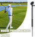 CTDWNT Golf Monopod Selfie Stick,Golf Swing Analyzer Phone Holder,Adjustable Tripod with Spike Stake Golf