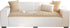 LiveGo Fuzzy Couch Covers for Pets, Garden Chic Cotton Protective Couch Cover, Pet Mat Bed Couch Cover (Milky Coffee)