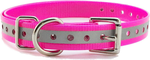 Replacement ¾” Collar Strap Bands with Double Buckle Loop for Pet Shock Bark Collars and Fences