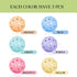 Tradder 30 40 2.9 Inches Pcs Plastic Practice Baseballs Bulk Holes Multi Color Practice Golf Balls for Outdoor Indoor