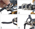 Tobefore 1pc Bike Pedal Clips Strap Anti-Slip Foot Pedal Universal Wheel Stabilizer Straps Spinning Cycling Shoe Toe