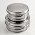 Set Set Backpacking Toyvian Outdoor Camping Cookware Stainless Steel Pot Pan Foldable Handle Portable Cooking Kit