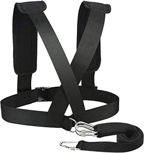 Sled Harness Tire Pulling Harness with Reinforced Lock, Can Pull up to 1.5T for Fitness Weight Sled Training Equipment