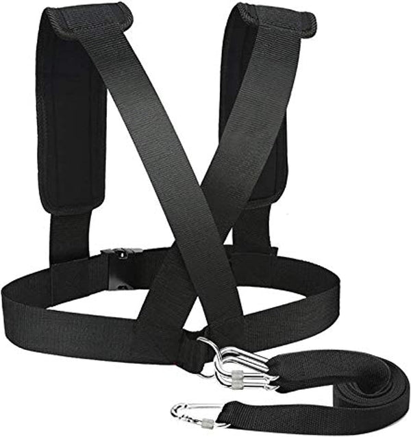 Sled Harness Tire Pulling Harness with Reinforced Lock, Can Pull up to 1.5T for Fitness Weight Sled Training Equipment