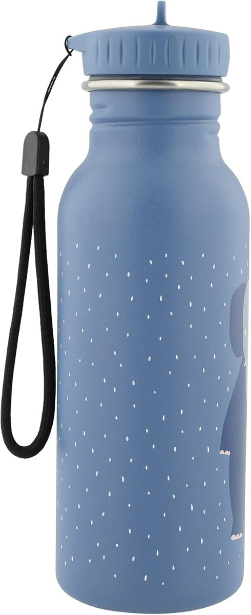 Trixie 500 ml - Stainless Steel Drinking Bottle Elephant Blue