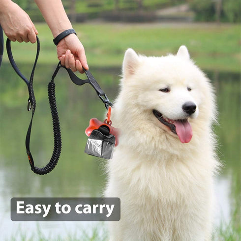 Wellness Puppy Dog Training Treats, Natural Grain-Free Bites, Bundle with Luving Pets Waste Bag Dispenser