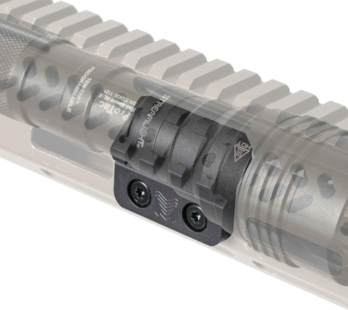 Monstrum M-LOK 45 Degree Offset Scout Light Mount Picatinny Rail, Compatible with Surefire M300/M600 Series