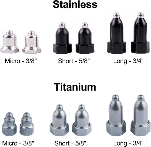 Educator Brand Only Contact Points, Stainless Steel, Fits E-Collar Remote Dog Training Collars, Micro 3/8-Inch