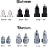 Educator Contact Points Remote Dog Training Collars, Stainless Steel, Long 3/4-Inch by Educator