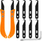 Mudder 13 Pieces Golf Hook Blade Tool Set, DIY Knife for Golf Club Grip Remover with Installation Tool