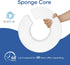 Supet Raised Sponge Dog Cone Collar Alternative After Surgery, Soft Dog Cone for Small Medium Large Dogs to Stop