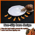 DQITJ 2 Pcs Snail Water and Food Bowl Hermit Crab Feeding Dish for Snail Crab Millipede Cricket Tarantula Insect