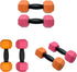 Friends Forever Dog Chew Toy, Interactive Treat Dispensing Puzzle Toy, Non-Toxic Durable Natural Rubber, Pink/Orange 2