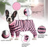 FEimaX Dog Recovery Suit After Surgery, Post Surgical Shirt for Dogs Cats, Prevent Licking Onesie Alternative to