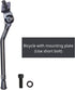 N+1 Adjustable Aluminum Alloy Center Mount Bike Kickstand for 20"-28" Bikes