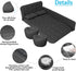 2 2 ISWEES Car Bed SUV Air Mattress, Car Air Mattress with Electric Pump, Inflatable Pillows and Footrests for Back