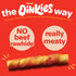 8 Count Hartz Oinkies Jerky Twists with Naturally Smoked Pork & Real Chicken Breast Dog Treats, Highly Digestible Long