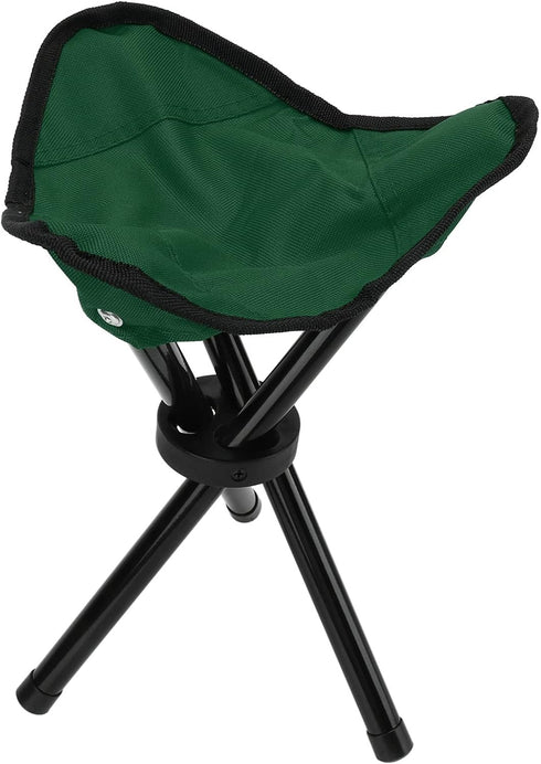 Jeanoko Folding Camping Chairs, Camping Stool, Outdoor Travel Tall Chair Portable Safe Camping Tripod Seat Lightweight