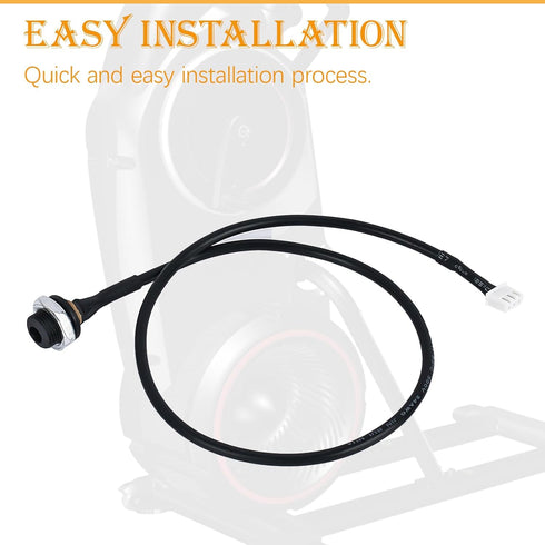 Fitness Equipment Power Jack - Compatible with Bowflex Max Trainer M3 M5 M6 M7 M8, Power Connector Replacement Part