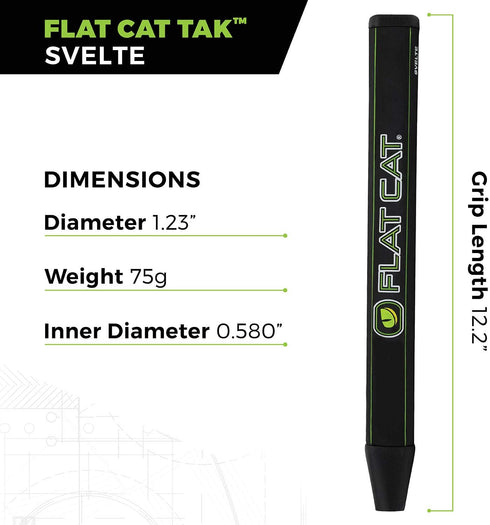 FLAT CAT Tak Putter Grips