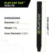 FLAT CAT Tak Putter Grips