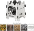Lixada Lightweight Camping Wood Stove, Folding Stainless Steel Wood Burning Stove for Outdoor Camping, Hiking, BBQ