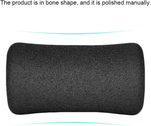 Sponge Foam Foot Pad Roller Pair, Replacement for Gym Equipment, Suitable for 1-inch Rod (Foam 6.3" X 3.07" Od)