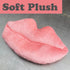 Generic Pink Lips Plush Fetch Dog Toy Pet-Safe, Machine-Washable Material with Squeaker for Bonding, Play Time, Mental