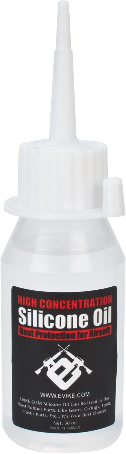 Evike - High Concentration Silicone Oil Lubricant for GBB Airsoft/AEG Guns (50ml)