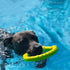 LaRoo Dog Toys for Aggressive Chewers, Floatable Dog Flying Disc, 3 Sizes Dog Tug Toy, Interactive Dog Toys