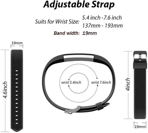 ZURURU Veryfitpro ID115Plus HR Replacement Bands for Veryfit Pro ID115Plus HR Fitness Tracker Smart Watch