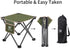 Opliy Samll 13.5") Camping Stool, Folding Chair Portable Camp Stool for Camping Fishing Hiking Gardening and Beach