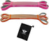 Resistance Bands for Working Out, 5 Levels Exercise Bands Set, Long Resistance Bands for Women & Men, Home Gym
