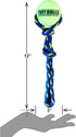 PetSport Fling Thing, Dog Tennis Ball Rope, 12 Inch, Heavy Duty Webbing, Non-Toxic