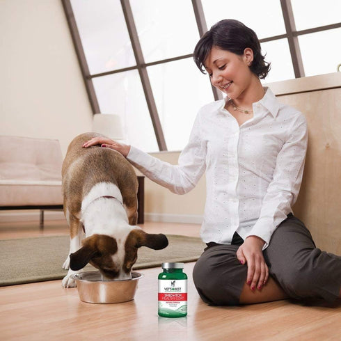 50 Vet's Best Healthy Coat Shed & Itch Relief Dog Supplements | Relieve Dogs Skin Irritation and Shedding Due