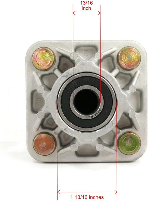The ROP Shop Front Wheel Hub Set with Bearings for Club Car - 1023528-01 Assembly