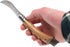Opinel No. 08 Mushroom Knife, Beechwood Handle, Curved Blade, Made in France