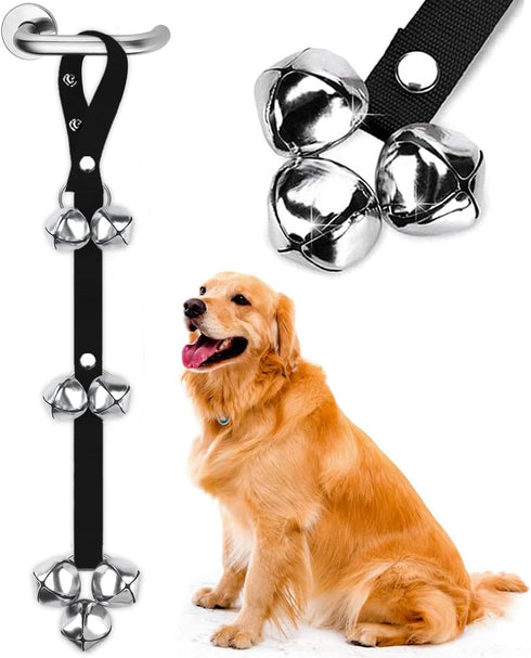 BLUETREE Dog Doorbells Premium Quality Training Potty Great Dog Bells Adjustable Door Bell