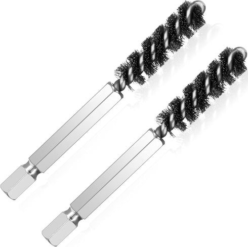 Golf Clubs Head Hosel Brush and Wire Brush Cleaning Tool for Iron and Wood (2 Pieces)