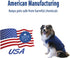 Secures Male Dog Diapers or Female Dog Diapers, Wrap Around Legs for Superior Fit, Fits LL, Blue