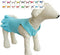 Pet Clothes Small Dog Clothing Blank Color Sport Dress, T-Shirts for Small Female Dogs, 100% Cotton (L, Turquoise)