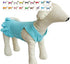 Pet Clothes Small Dog Clothing Blank Color Sport Dress, T-Shirts for Small Female Dogs, 100% Cotton (L, Turquoise)