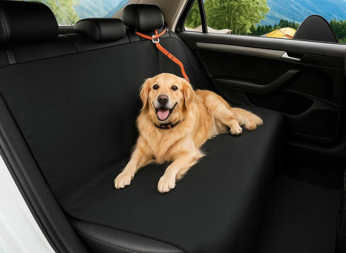 Dog Car Seat Cover for Back Seat - Waterproof and Scratchproof Back Seat Cover for Dogs Nonslip Car Seat Cover for Dogs