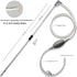 10 Gallon Aquarium Water Changer Siphon and Fish Tank Cleaner with Thinner Tubing
