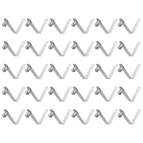 HARFINGTON 30pcs Single Button Kayak Paddle Snap Spring Clip for Tent Umbrella Camping