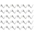 HARFINGTON 30pcs Single Button Kayak Paddle Snap Spring Clip for Tent Umbrella Camping